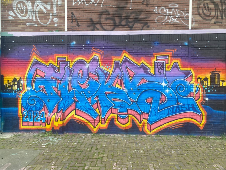 fleks, ndsm, graffiti, amsterdam